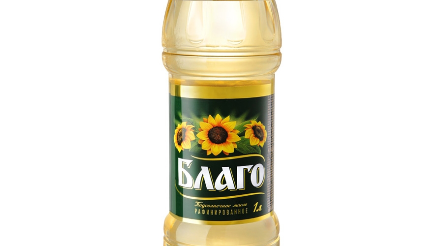 Масло Подсолнечное "Благо" 1л