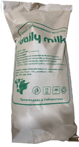 Сухое обезжиренное молоко №1