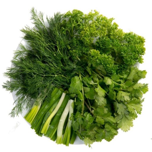 Различная зелень