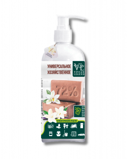 Жидкое хозяйственное мыло 72% 1кг