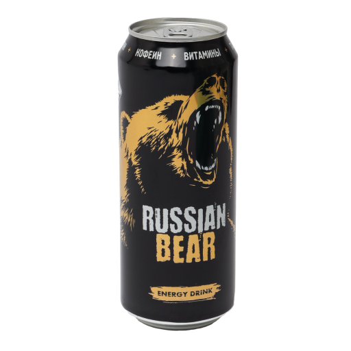 Напиток энергетический "Russian Bear" 0,5л